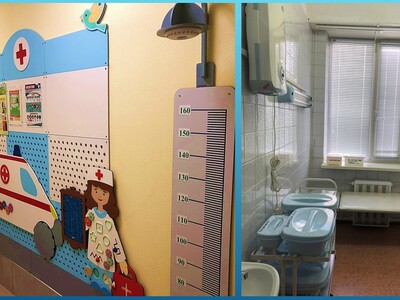 Медицинский кабинет располагается на первом этаже здания и состоит из кабинета фельдшера, в котором располагаются шкафы для размещения и хранения медицинского оборудования и документации; изолятора на 1 место, и процедурного кабинета. Медицинский кабинет отвечает всем санитарно-гигиеническим требованиям, предъявляемым к медицинским помещениям образовательного учреждения.

Медицинский кабинет укомплектован необходимым оборудованием и инструментарием в соответствии с примерным перечнем оборудования и инструментария медицинского кабинета образовательного учреждения, установленным нормами санитарно-эпидемиологических требований.  В работе медицинского кабинета используется стерильный инструментарий разового пользования с последующим обеззараживанием и утилизацией.