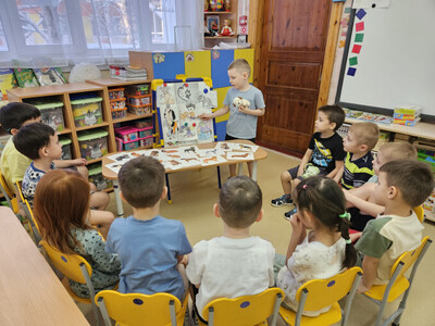 Воспитанник рассказывает о домашнем питомце