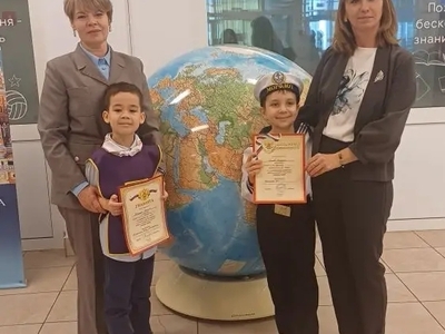 Победители с педагогами