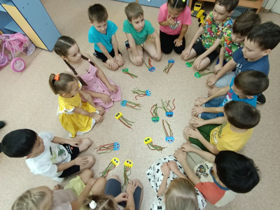 Готовые работы "Осьминожки"