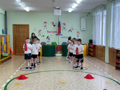 Эстафета "Юные пожарные"