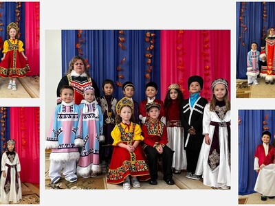 Дети в национальных костюмах