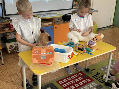 Сюжетно-ролевая игра "Ветклиника"